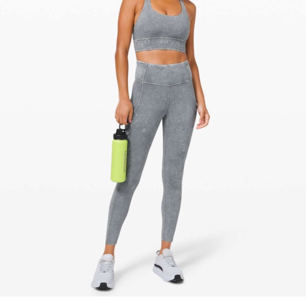 lululemon athletica Gray High-Rise Leggings